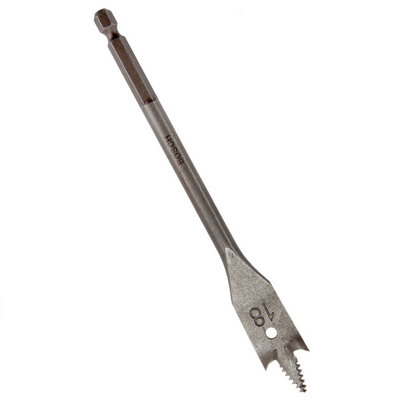 Bosch Selfcut Flat Drill Bit Hex Shank 18X152 2608587575 from B&Q