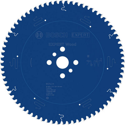 Bosch Expert Wood Circular Saw Blade 300 X 2.4/1.8 X 30 mm T72 2608642499 from B&Q