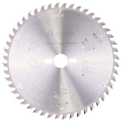 Bosch Professional Expert Circular Saw Blade For Laminated Panel250 X 30 X 3.2 mm48 Teeth from B&Q
