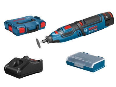 Bosch Pro 12V Cordless Rotary Tool Gro 12V-35 L-Boxx 102 06019C5070 from B&Q
