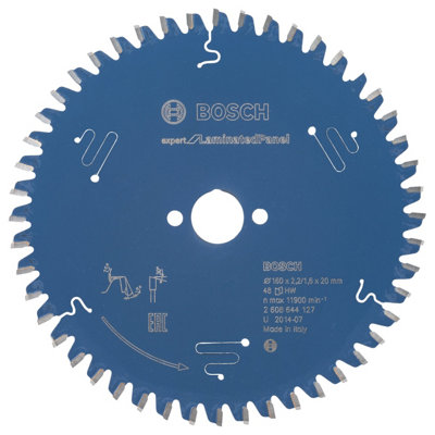 Bosch Professional Circular Saw Blade For Laminated Panel160 X 20 X 2.2 mm48 Teeth from B&Q