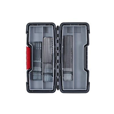 Bosch Professional 30-Piece Jigsaw Blade Set - Wood Precision - T 144 Dp (10X), T 301 Bcp (10X), T 308 Bp (10X)