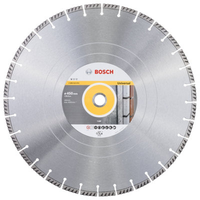 Bosch Professional Diamond Cutting DiscStandard Universal450X25.4X3.6X10mm from B&Q