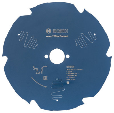 B&Q -  Fiber Cement Circular Saw Blade For Miter Saw216X30X2.2X6T Expert