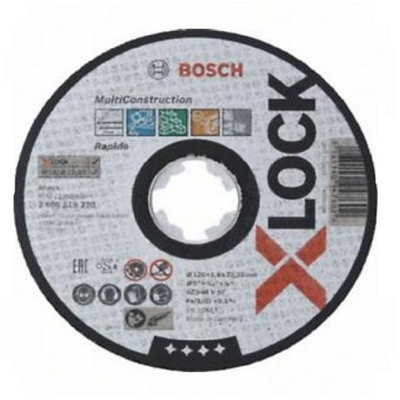 Bosch Professional X-Lock Multi Material Straight Cutting Acs 46 V Bf125X1.6X22.23 from B&Q