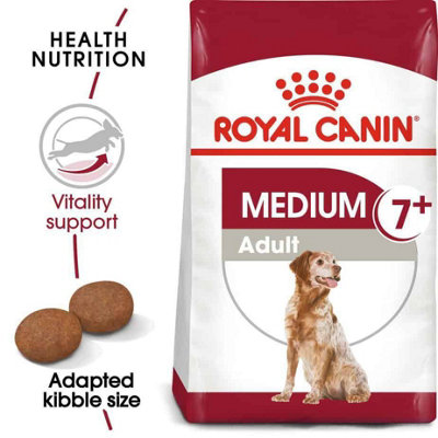 Royal Canin Medium Adult 7+ Dry Dog Food 15 Kg from B&Q