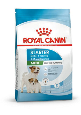 B&Q -  Size Health Nutrition Mini Starter Mother & Babydog Dry Dog Food 8Kg