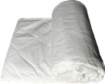 Just So Home All Cotton 3 Tog Duvet 100% Pure Natural Cotton Fill And Cover (Superking)
