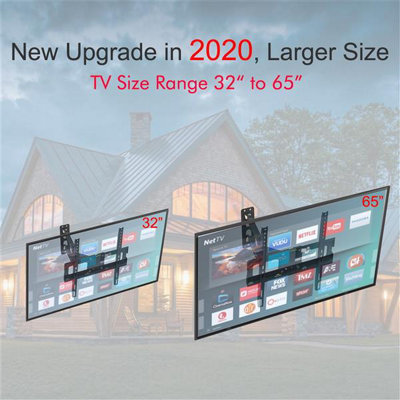 32-65" Adjustable TV Wall Mount Bracket - 6