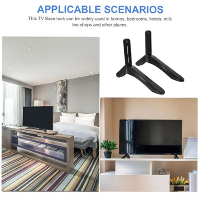 32 -65 Universal Table Top TV Stand Mount Legs TV Base Pedestal Mount ...