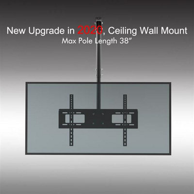 32"-70" Ceiling Mount Flat Screen TV Wall Bracket - 5