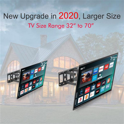 32-70" TV Adjustable Wall Mount Bracket - 6