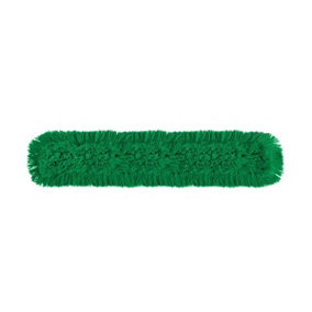 32 Inch (80cm) Green Dust Beater / Dust control nop acrylic head - Replacement sweeper head only - Abbey