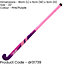 32 Inch Mulberry Wood Hockey Stick - PINK/PURPLE - Ultrabow Micro Comfort Grip