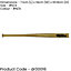 32 Inch Rubber Wood Baseball Bat & 9 Inch Ball Set - Premium Comfort Batting