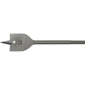 32 x 152mm Fully Hardened Wood Drill Bit - Hex Shank - High Performance Woodwork