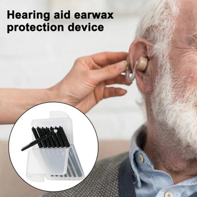 32 X Hearing Aid Wax Guards Cerumen Stop Wax Traps