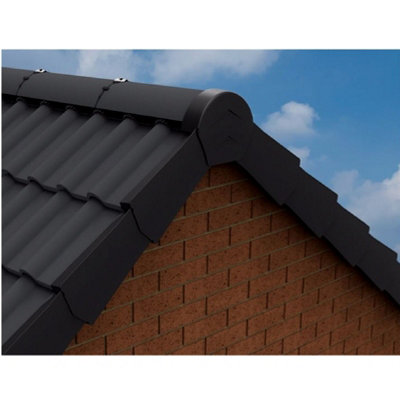 32 x Universal Black Dry Verge Units - 3