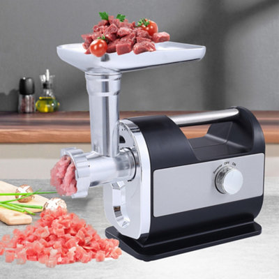 Tritacarne Elettrico 3200W: Professionale, Per Uso Domestico, Con Kit Salsicce E Kubbe, Acciaio Inox - 5