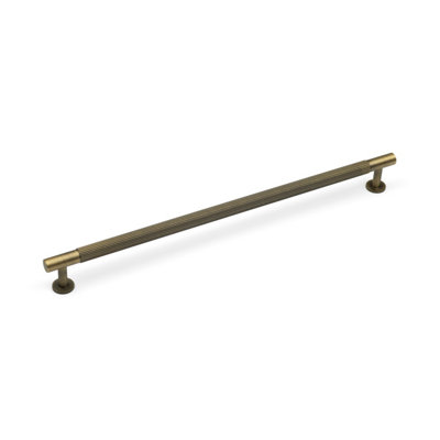 320mm Antique Brass Reeded Handle Kitchen Cupboard Door Drawer Pull ...