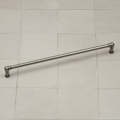320mm Antique Pewter Cabinet Handle Kitchen Drawer Cupboard Industrial Pipe Pull