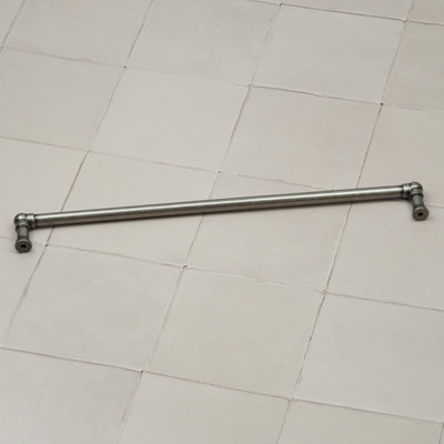 320mm Antique Pewter Cabinet Handle Kitchen Drawer Cupboard Industrial Pipe Pull