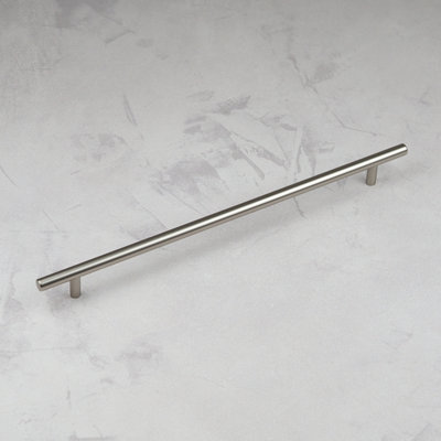 320mm Brushed Nickel Cabinet Handle Grey Kitchen Cupboard Door Drawer Pull Bathroom Bedroom Furniture Replacement