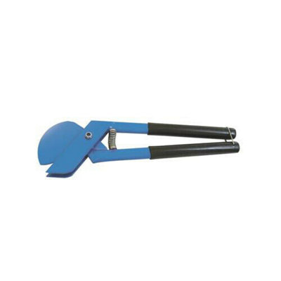 320mm Slate Cutter Spring Loaded Handle Locks Closed Roofing