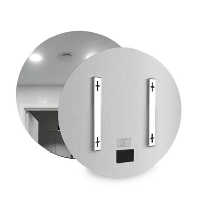 320W Milano Round Mirrored Far Infrared Heating Panel Wall Mounted