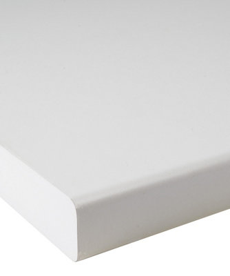 B&Q - Matt White  Breakfast Bar 3000 X 900 X 40mm