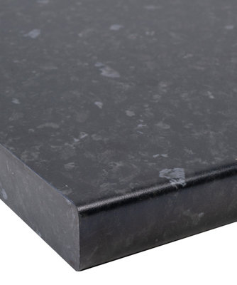 B&Q - Black Slate Matt  Worktop 1000 X 600 X 30mm