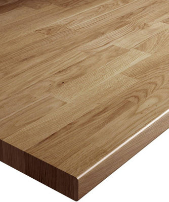 B&Q - Colmar Oak  Worktop 2000 X 600 X 40mm