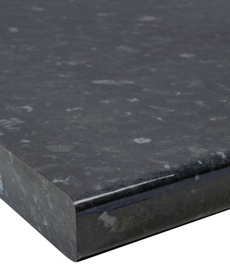 B&Q - Black Slate Gloss  Worktop 3000 X 600 X 30mm