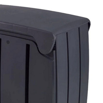 322 Litre Extra Large Outdoor Garden Weather Proof Storage Box With Butterfly Lid - 3
