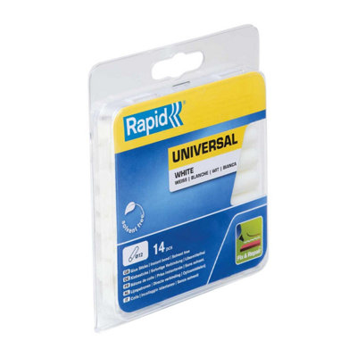 Rapid 12 mm Glue Sticks Universal White 40107355 - Image 9