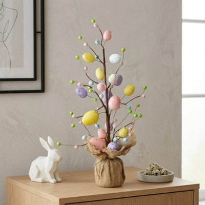 Garden Greatness Springtime Mini Easter Egg Decorated Tree from B&Q
