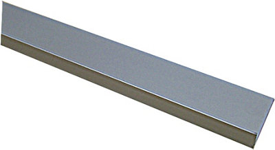 Incolore Anodised Aluminium Unequal L-Shaped Angle Profile(L)1M (W)40mm (D)10mm (T)1.5mm from B&Q