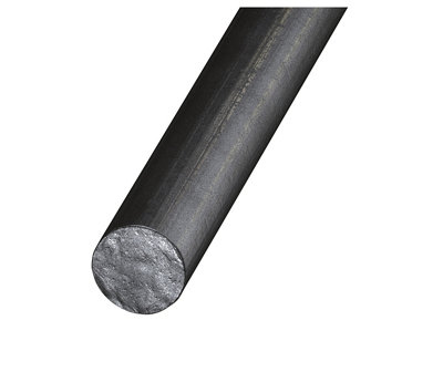 CQFD Varnished Hot-Rolled Steel Round Bar(L)1M (Dia)8mm from B&Q