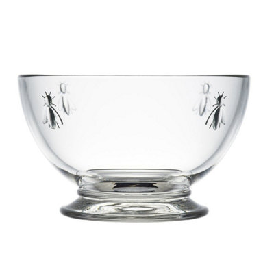 Bowl: 27Cl La Rochere Bee BowlGlass from B&Q