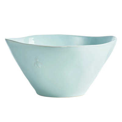 Salad Bowl: 26Cm La Rochere Bee Light Blue Salad BowlCeramic from B&Q