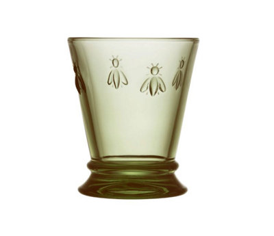 La Rochère La Rochere Bee Olive Green Tumbler from B&Q