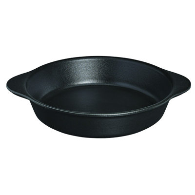Chasseur 22Cm Round DishMatt Black Ceramic Plate from B&Q
