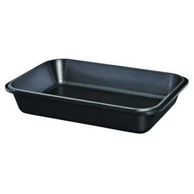 Chasseur 40Cm Rectangular Roasting DishMatt Black from B&Q
