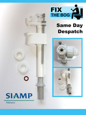 FixTheBog (37998007) Siamp Optima 50/99B Dual Flush 2 1 1/2 In Outlet Plus 99B Valve Float Chrome Button from B&Q