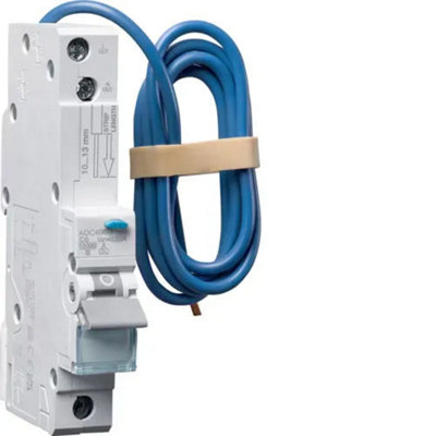 Hager Single Pole 1 Module C Curve 32A 10Ka 30Ma Type A Rcbo from B&Q