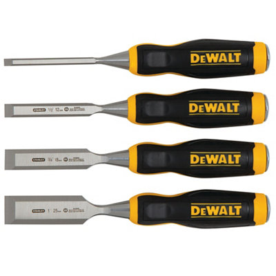 Dewalt Straight Wood Chisel Set (4 Piece)Dwht0-16063 from B&Q
