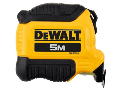 Dewalt Dwht38114-0 Compact Series Tape Measure 5M (Width 28mm) (Metric Only) from B&Q