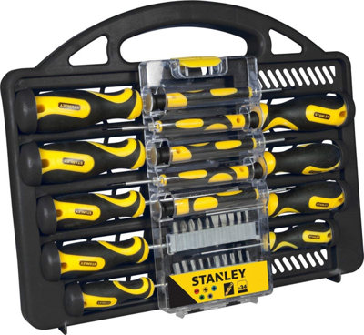  - Stanley Stht0-62141 34Pc Screwdriver Phillips Torx Precision Bit Set In Case - Image 4