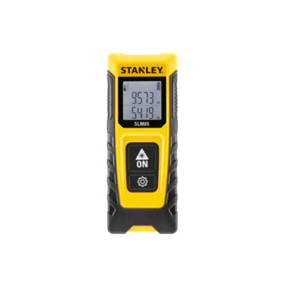 Stanley SLM65 Laser Distance Measure - 20M Range - Yellow - 3mm Accuracy - Image 6