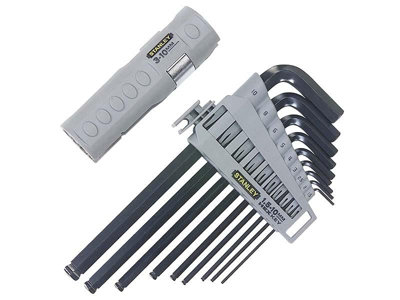 Stanley 0-89-904 Hexagon Grip Key Set9 Piece (1.5-10mm) Sta089904 from B&Q